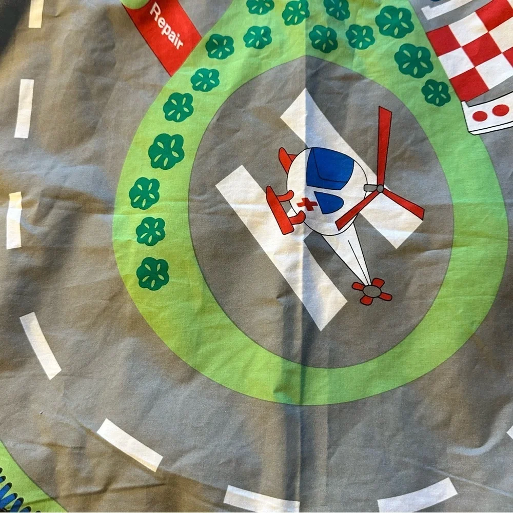 Kids Race Track Play Mat/Sheet